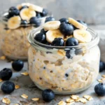Blueberry Vanilla Overnight Oats