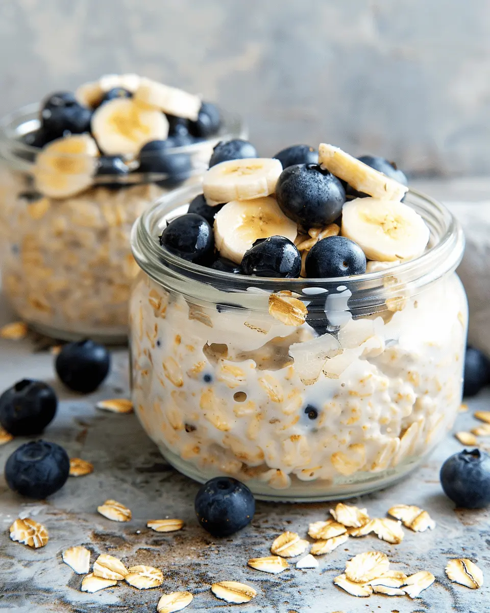 Blueberry Vanilla Overnight Oats: The Easy Breakfast Delight