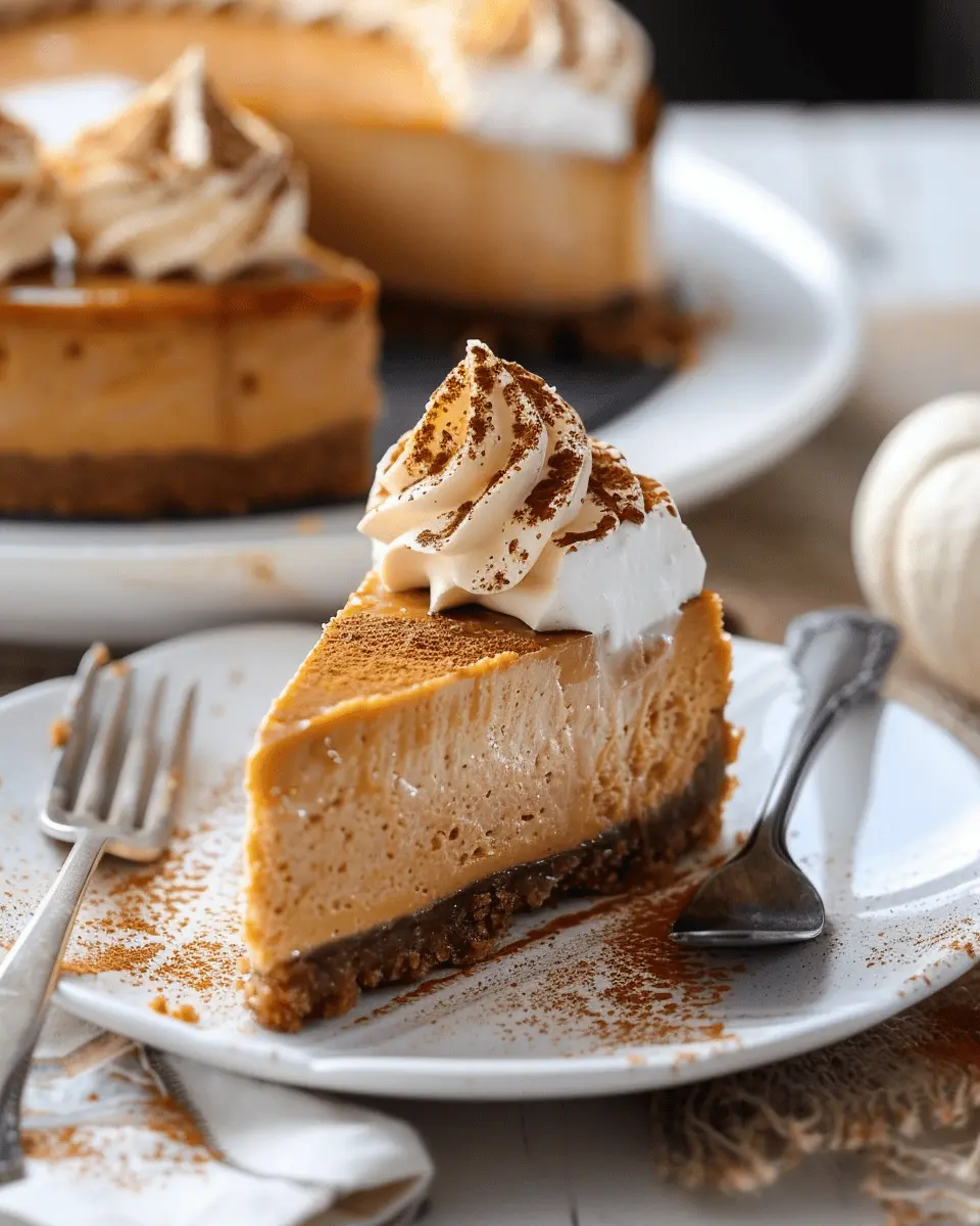 Pumpkin Cheesecake