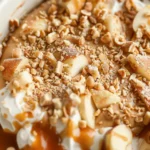 Cream Cheese Caramel Apple Dip with Toffee Bits