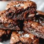 Fudgy Chewy Browkies (Brookies)