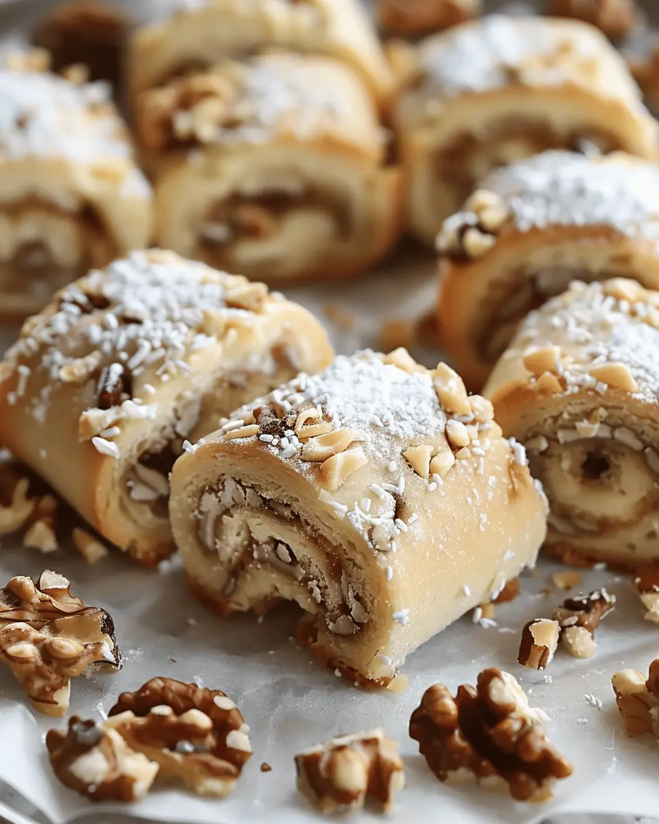 Italian Nut Roll Cookies: Easy Homemade Delights You’ll Love