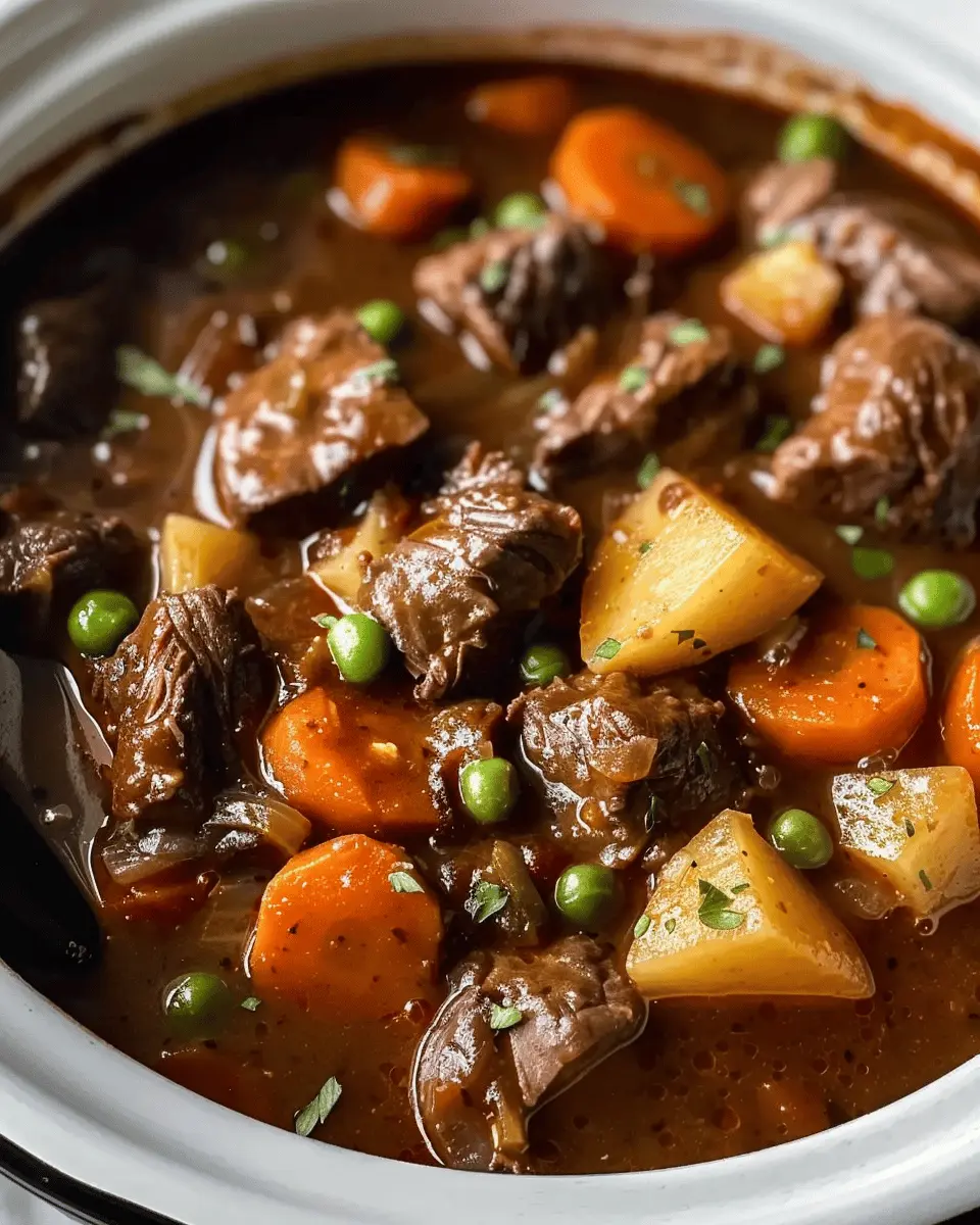 Wholesome Crockpot Beef Stew: Easy Comfort in Every Bowl