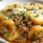 Crockpot Hamburger Potato Casserole Recipe