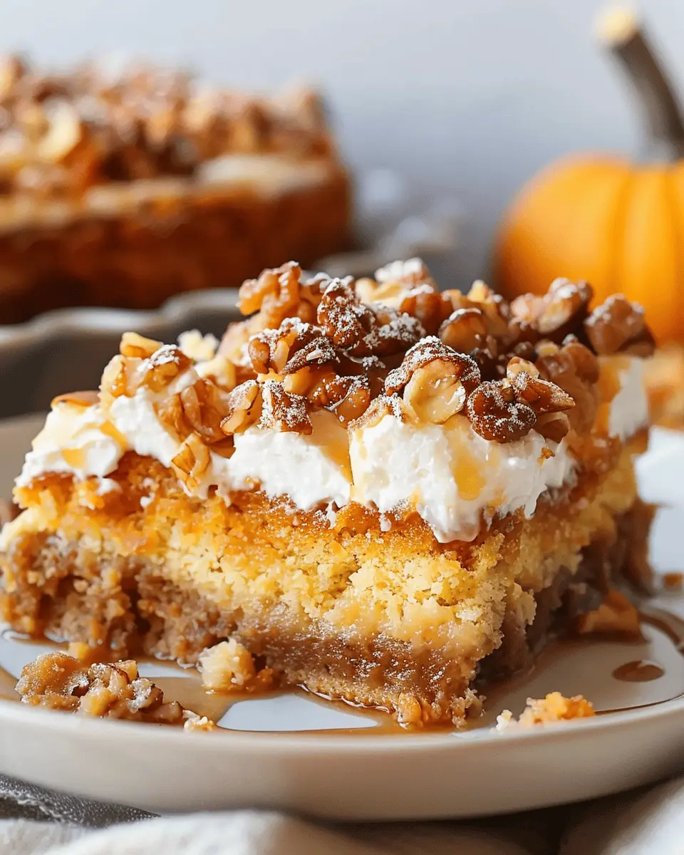 Pumpkin Dump Cake