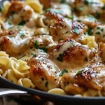 One-Pan Chicken with Buttered Noodles