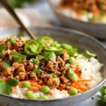 Ground Turkey Rice Bowls