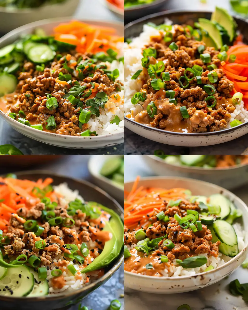 Ground turkey rice bowls: Easy, healthy meals for weeknights