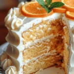 Orange Creamsicle Cake