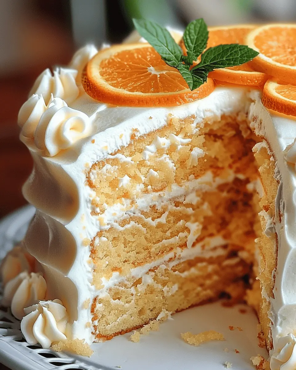 Orange Creamsicle Cake: The Best Homemade Indulgence for Everyone