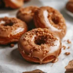 Pumpkin Donuts with Brown Sugar Glaze