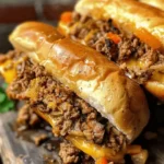 Philly Cheese Steak Sloppy Joes