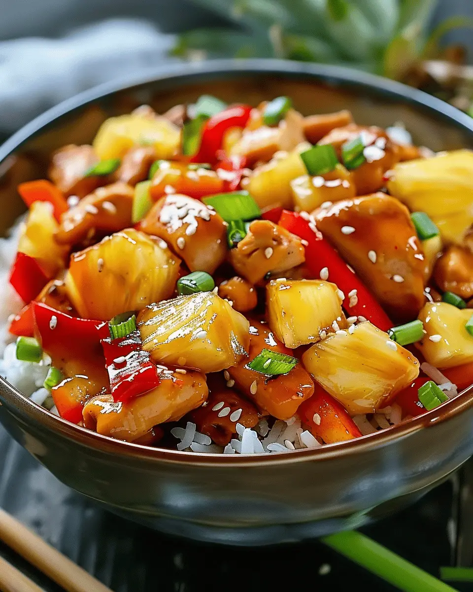 Pineapple Chicken Stir-Fry