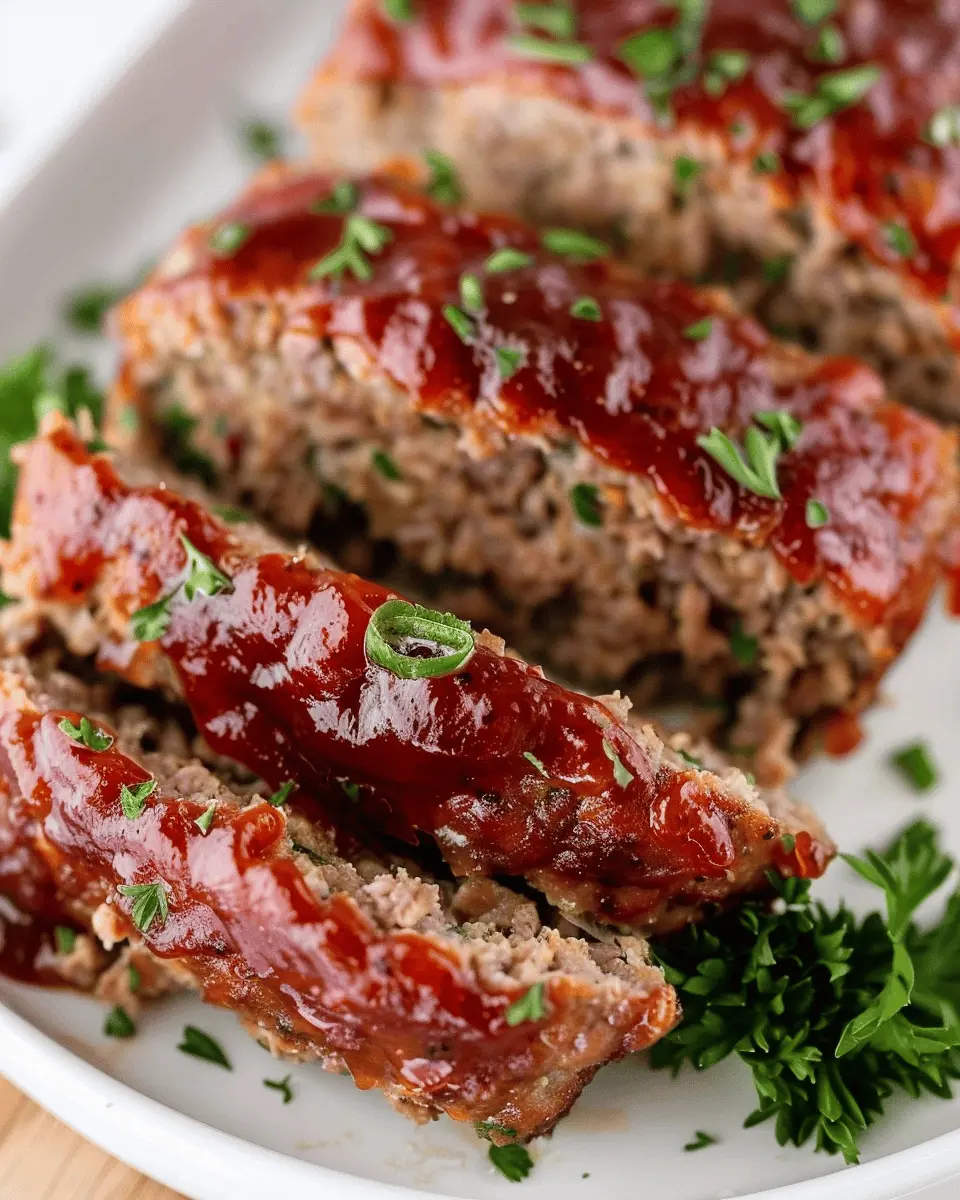 Best Homemade Meatloaf Recipe with Turkey Bacon and Chicken Ham