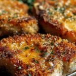 Crispy Baked Parmesan Pork Chops – Juicy, Flavorful & Easy Dinner