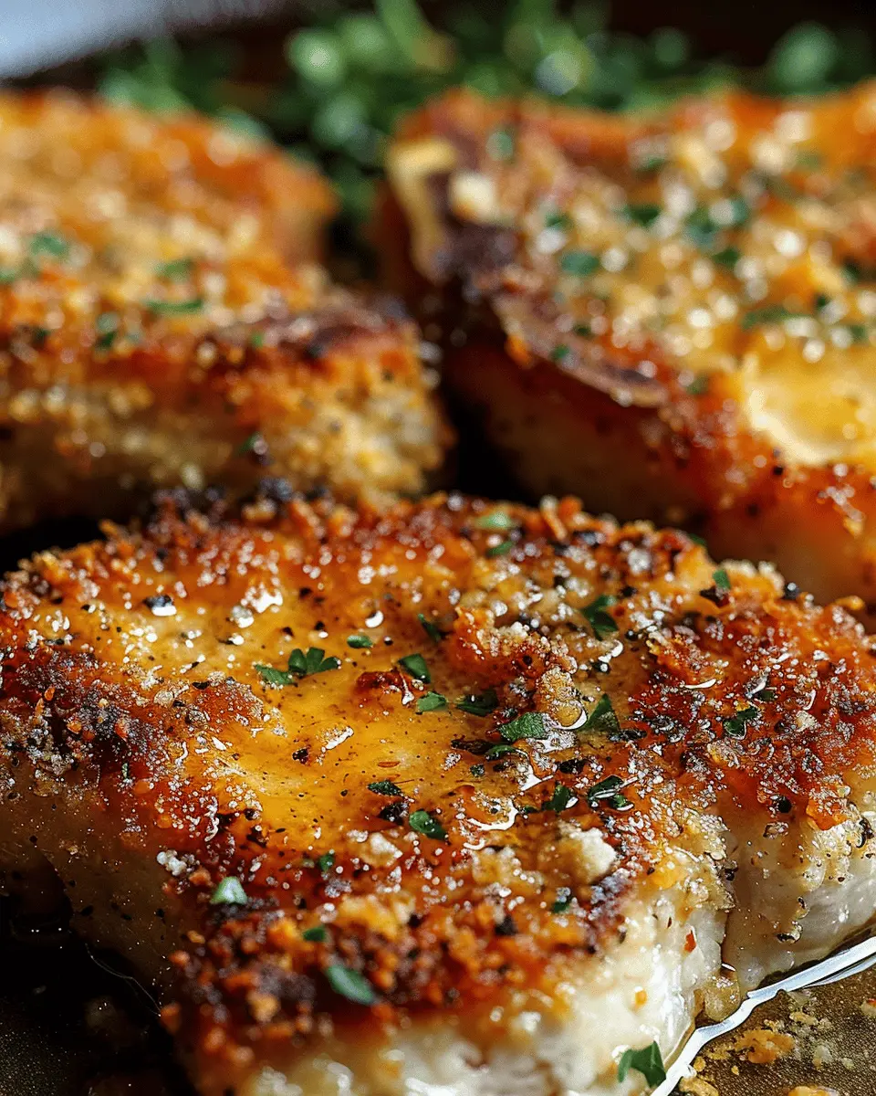 Crispy Baked Parmesan Pork Chops: Juicy & Easy Dinner Delight