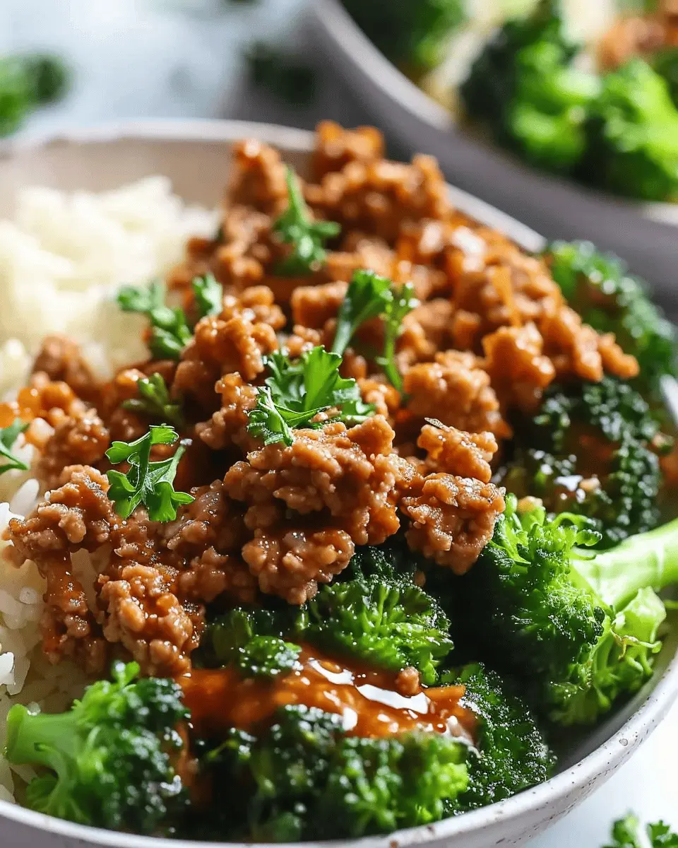 Sweet and Spicy Ground Turkey: Quick 7-Ingredient Bowls to Love