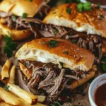 Crock Pot French Dip Sandwiches