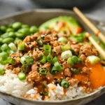 Ground Turkey Rice Bowls