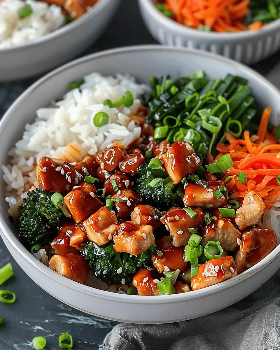 Teriyaki Chicken Rice Bowl: Easy Homemade Family Delight