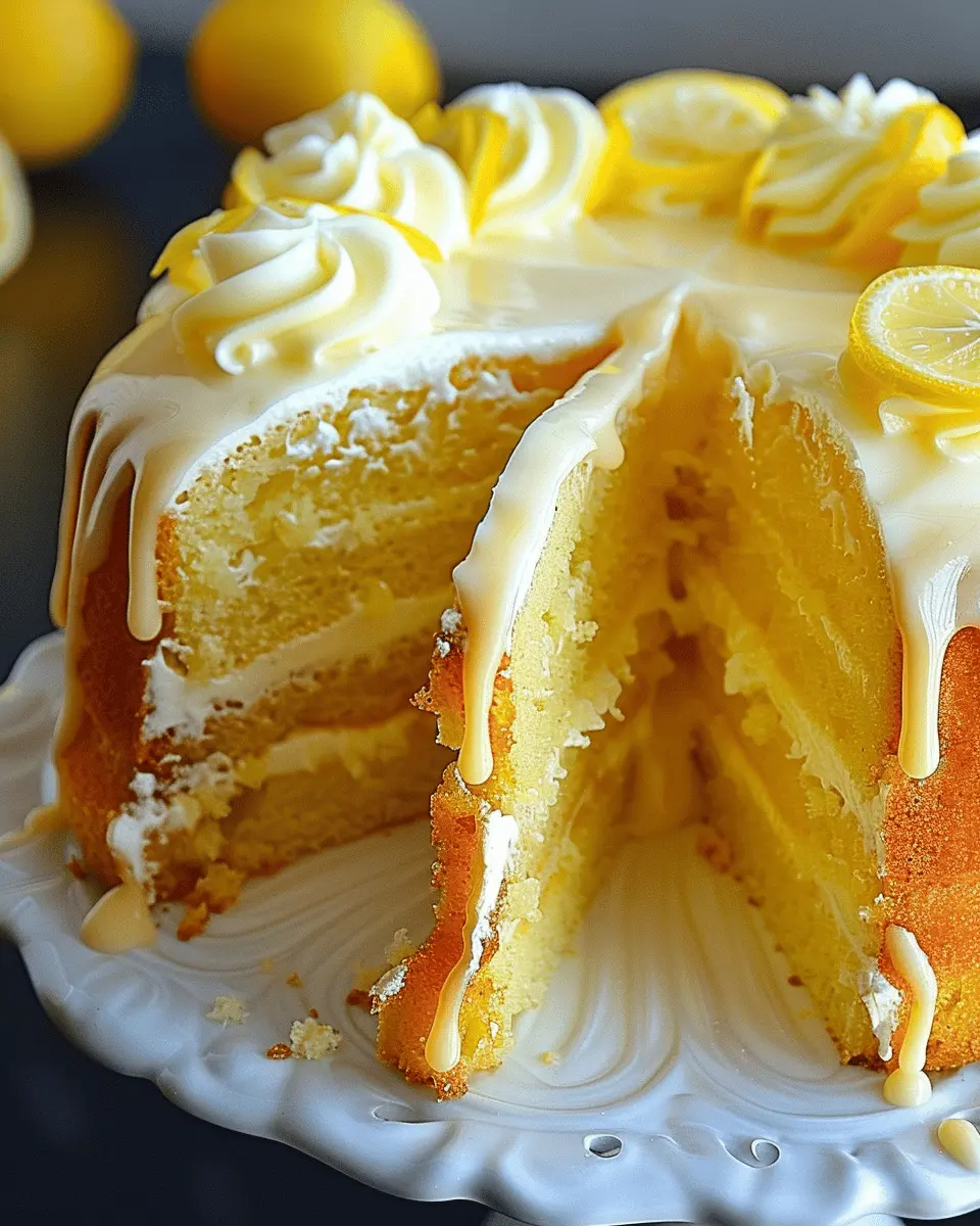 Delicious Lemon Cake: The Best Homemade Treat for Every Occasion