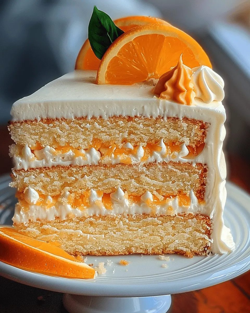 Orange Creamsicle Cake: The Best Indulgent Recipe for Homemade Bliss