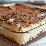 Boston Creme Pie Poke Cake