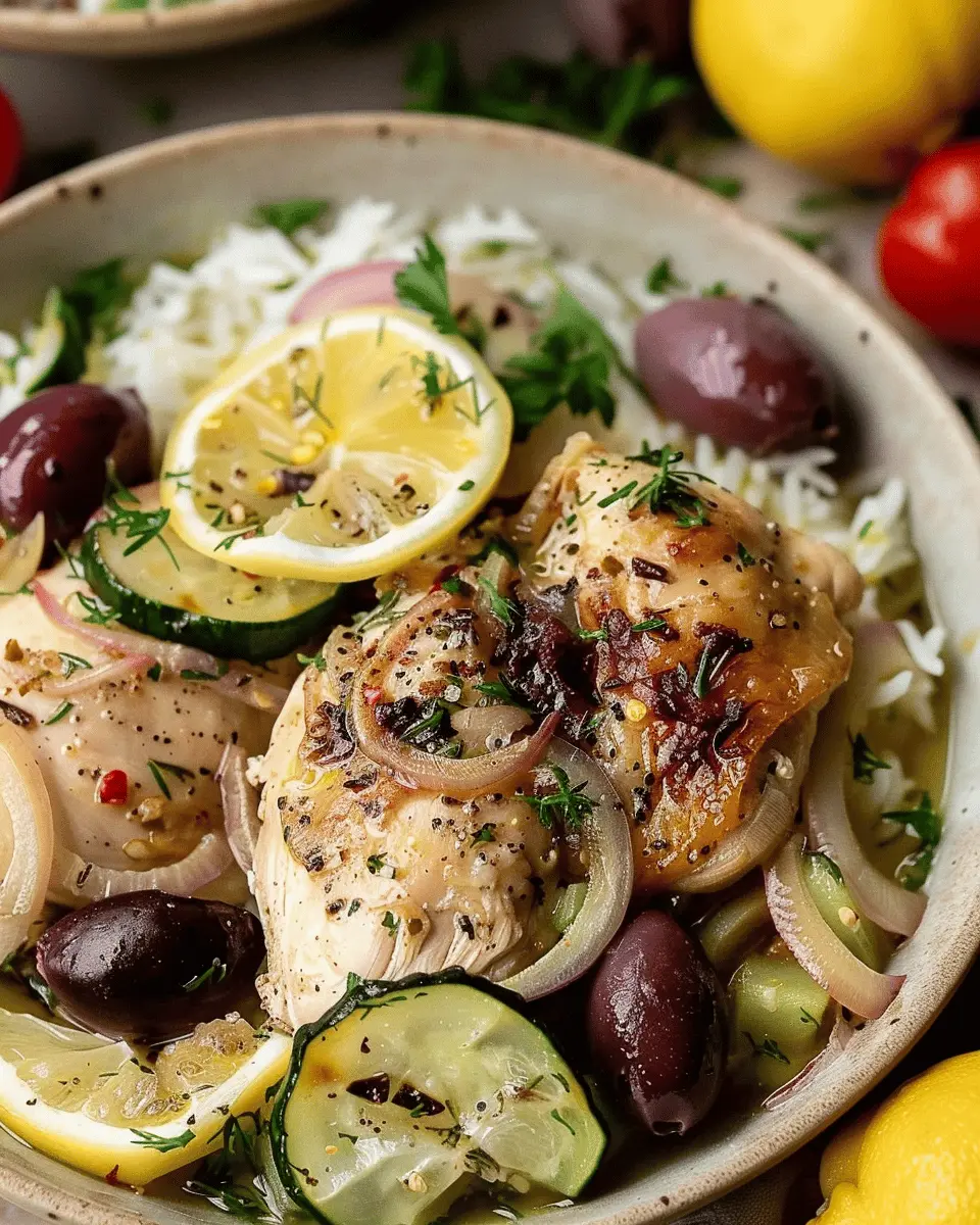 Slow Cooker Greek Chicken: Juicy and Easy Weeknight Delight