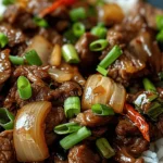 Chinese Beef and Onion Stir Fry
