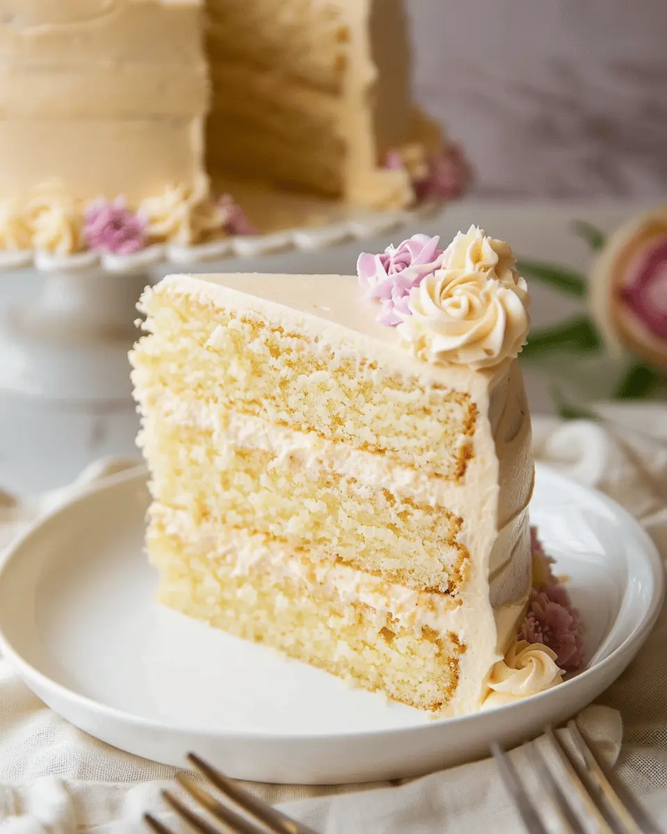 The Best Vanilla Cake: An Easy Recipe for Homemade Bliss