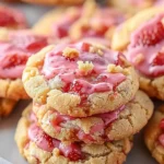 Strawberry Crunch Cookies
