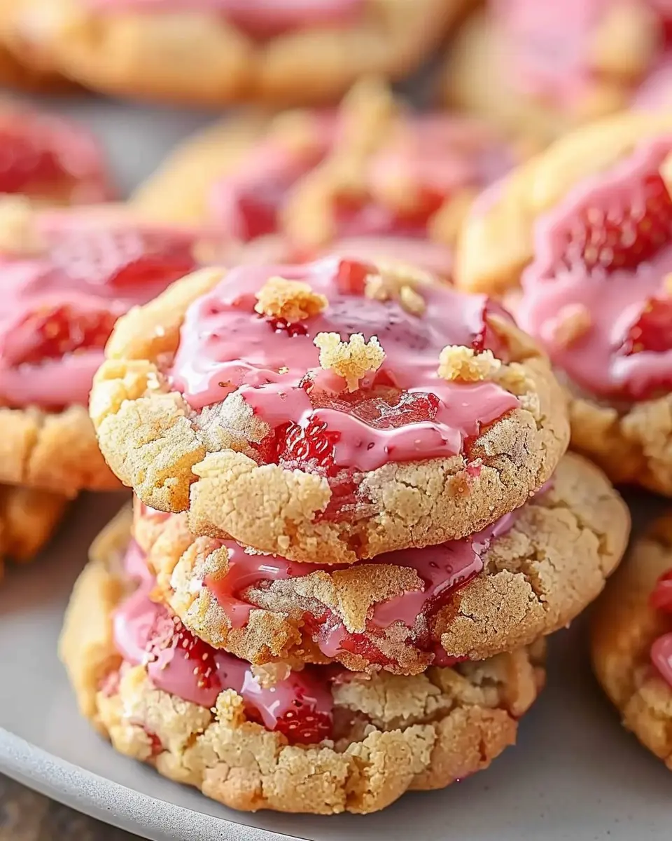 Strawberry Crunch Cookies: Easy Treats for Home Bakers