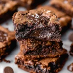 The BEST Fudgy Chewy Brookies