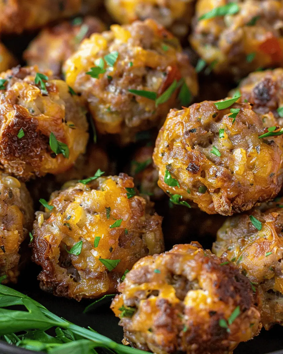 Sausage Stuffing Balls: Easy and Flavorful with Turkey Bacon