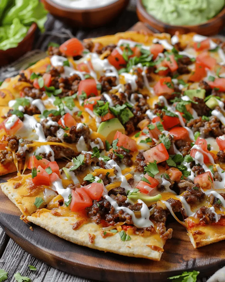 Cool Ranch Taco Pizza: The Best Twist on Comfort Food