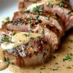 Best-Ever Pork Tenderloin with Dijon Cream Sauce Recipe