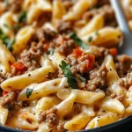 Creamy Rotel Pasta with Ground Beef for Cozy Weeknight Dinners