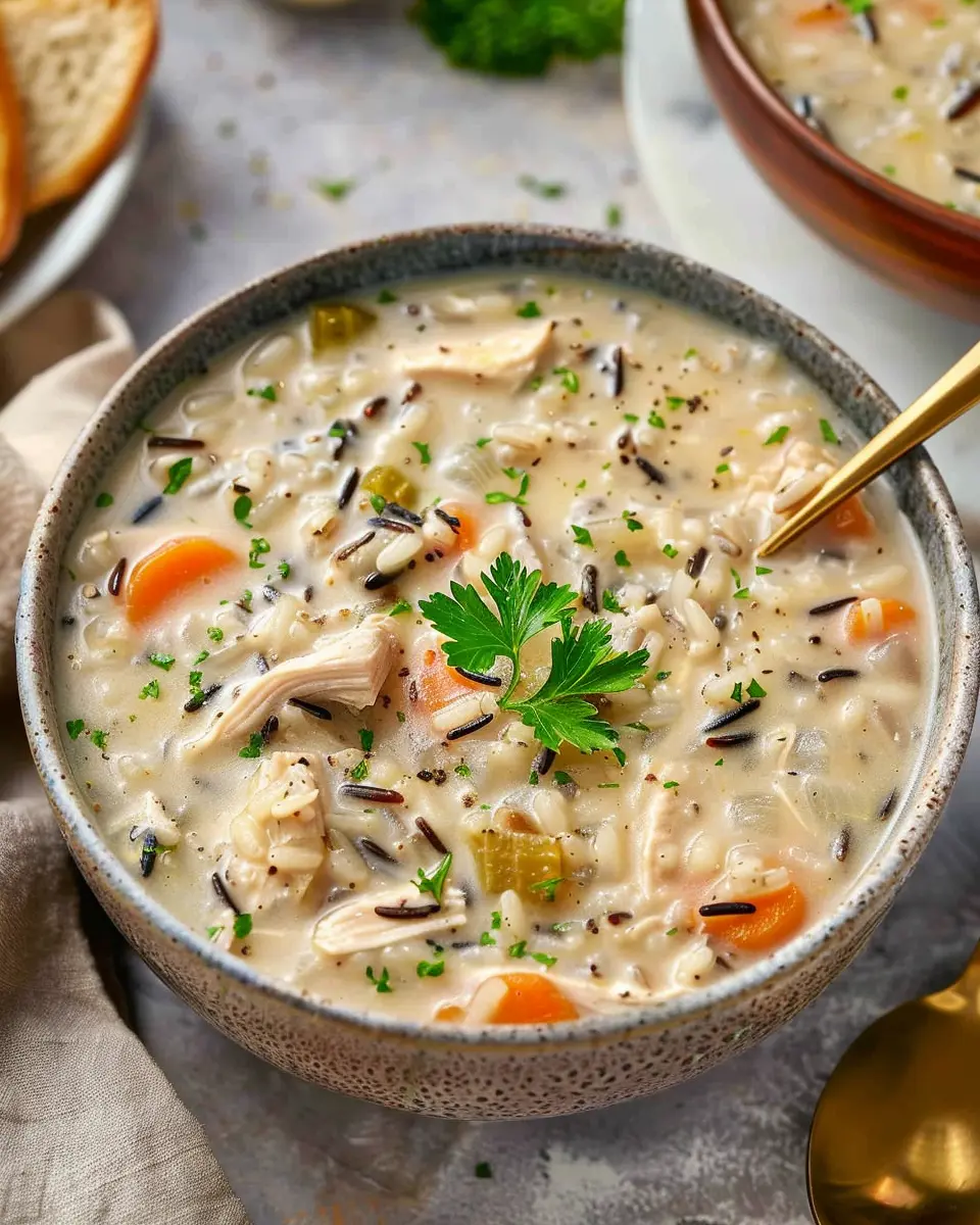 Crockpot Chicken Wild Rice Soup: Easy Comfort in Every Bowl