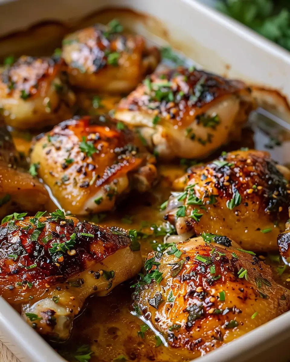 Easy Baked Chicken Thighs Recipe for Juicy Flavorful Dinners