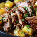 Slow Cooker Pineapple Pork Recipe | Easy & Delicious