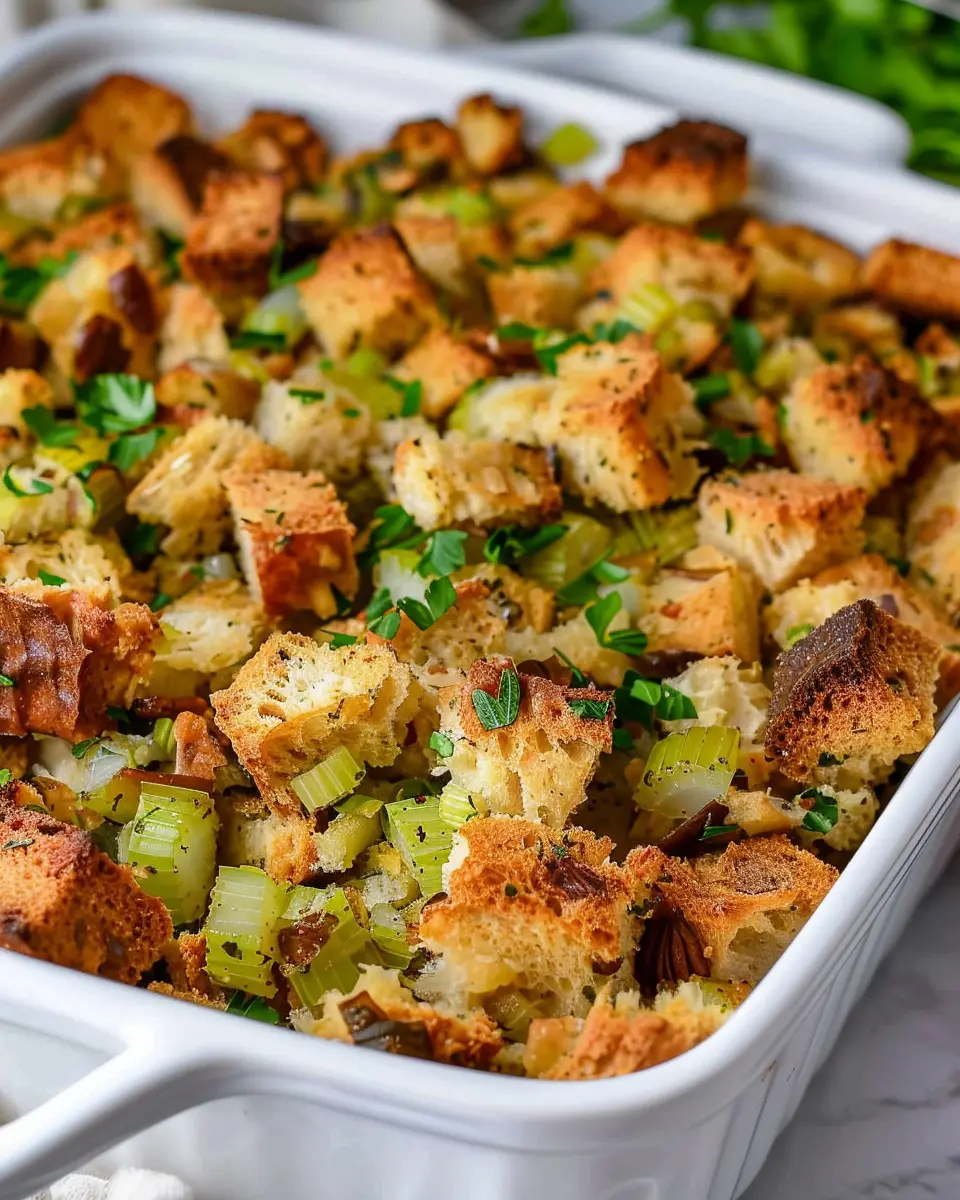 How to Make Stuffing: Easy Turkey Bacon and Chicken Ham Delight