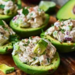 Chicken Salad Stuffed Avocado
