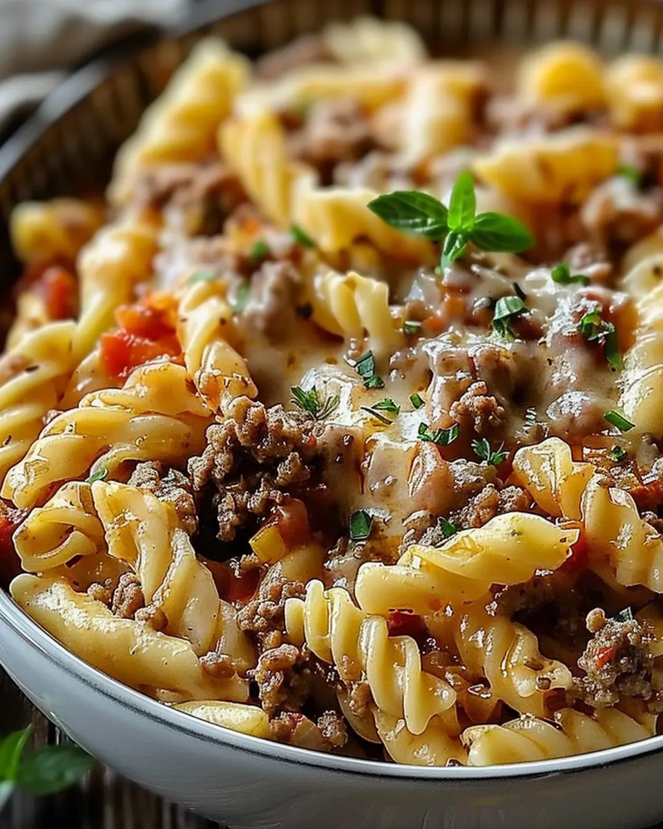 Creamy Rotel Pasta with Ground Beef: A Must-Try Recipe!