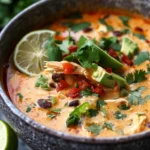 Creamy Chicken Enchilada Soup: A Cozy One-pot Delight