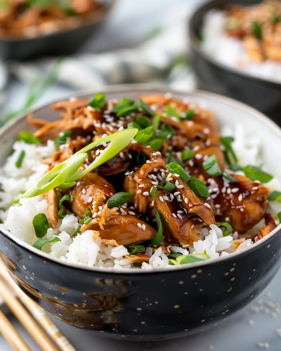 Dump and Go Crockpot Soy Honey Garlic Chicken