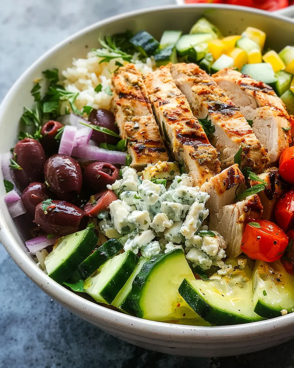 Greek Chicken Bowls: Easy, Flavorful Meals for Everyone