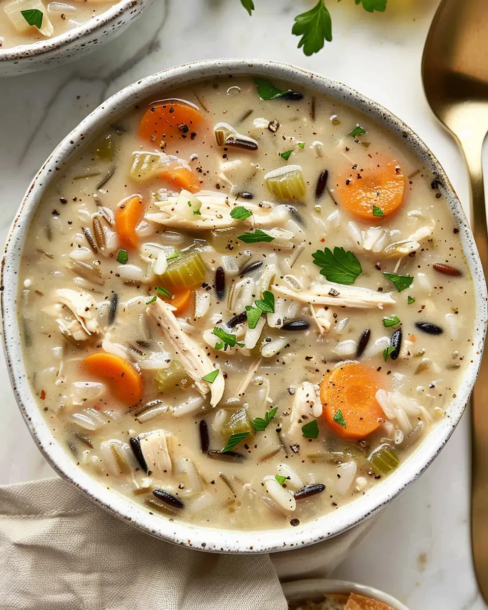 Crockpot Chicken Wild Rice Soup: Easy Comfort Food for All