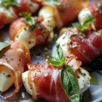 Prosciutto Wrapped Mozzarella Bites: A Must-Try Delight!