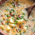 Easy Crockpot Potato Soup Recipe
