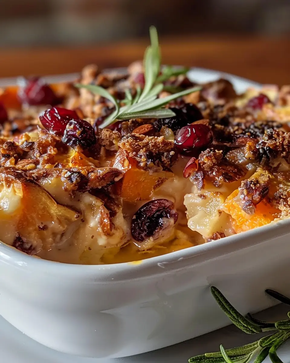Sweet Potato Cranberry Gratin: A Cozy Holiday Comfort Dish